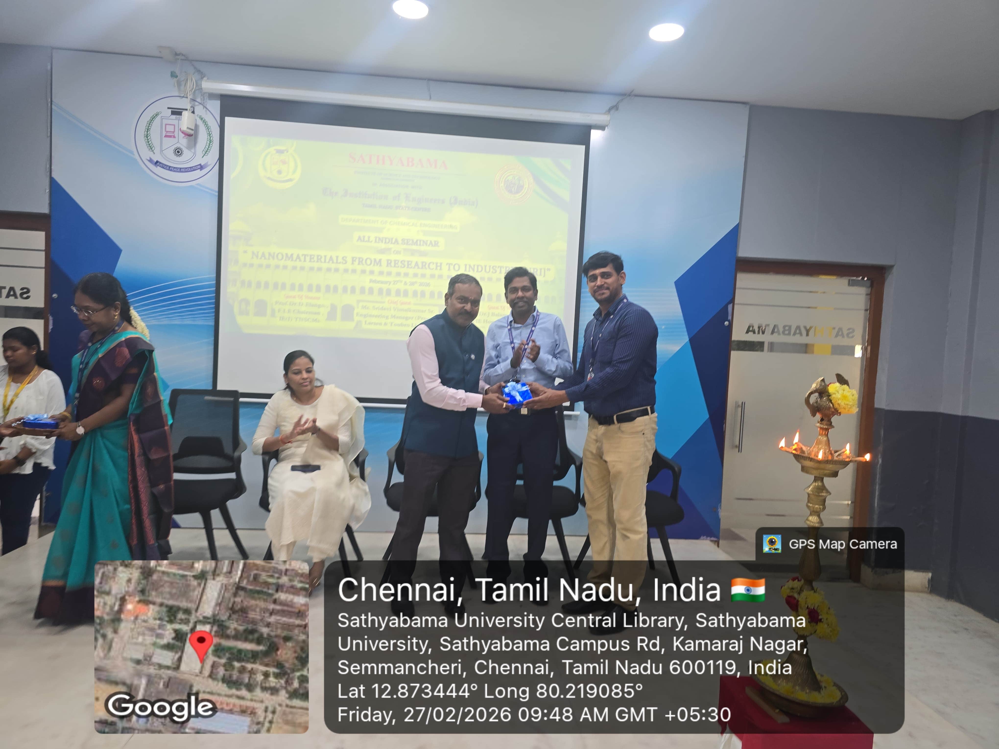 All India Seminar on “Nanomaterial from Research to Industry” — Photo 1