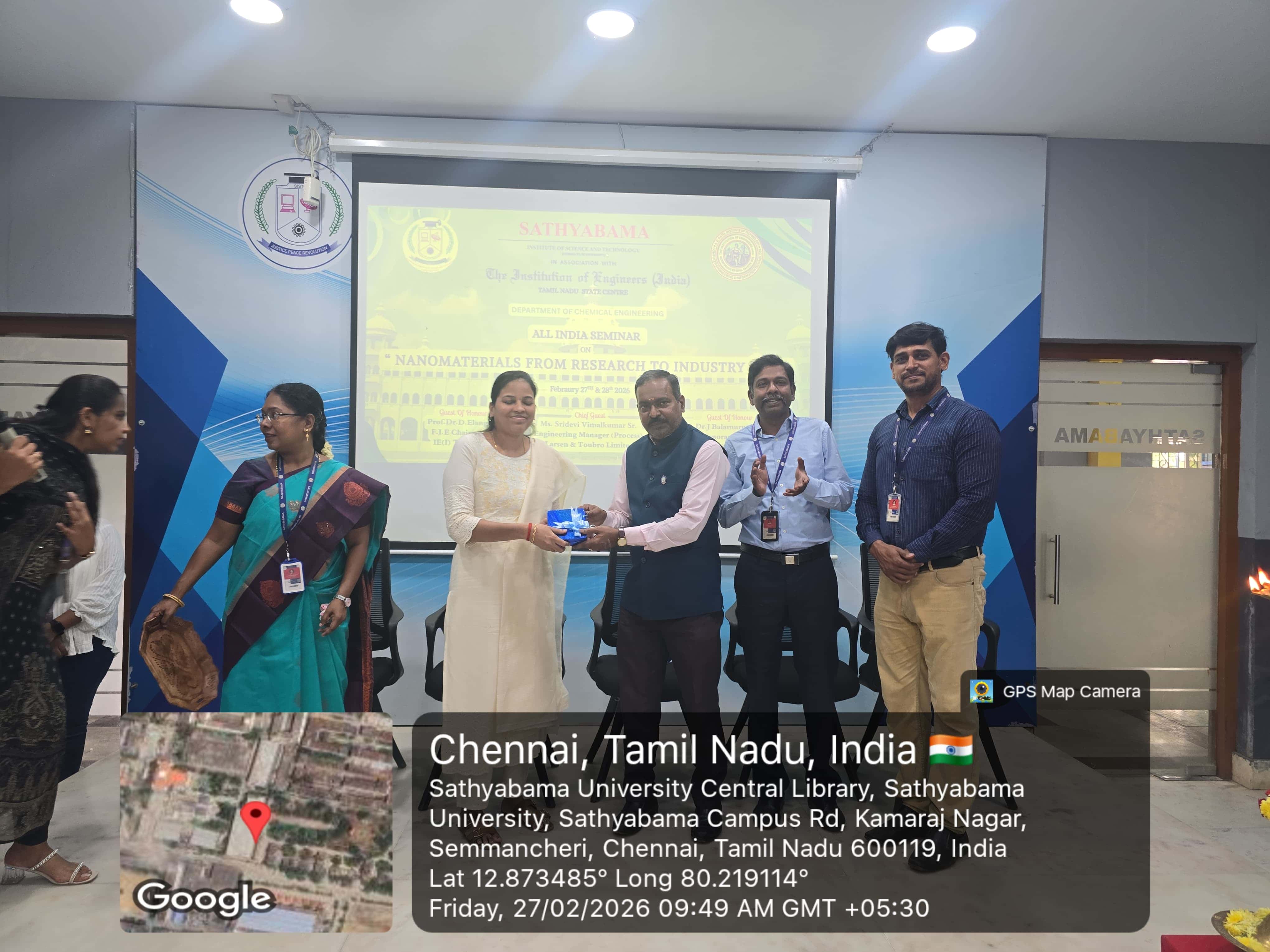 All India Seminar on “Nanomaterial from Research to Industry” — Photo 3