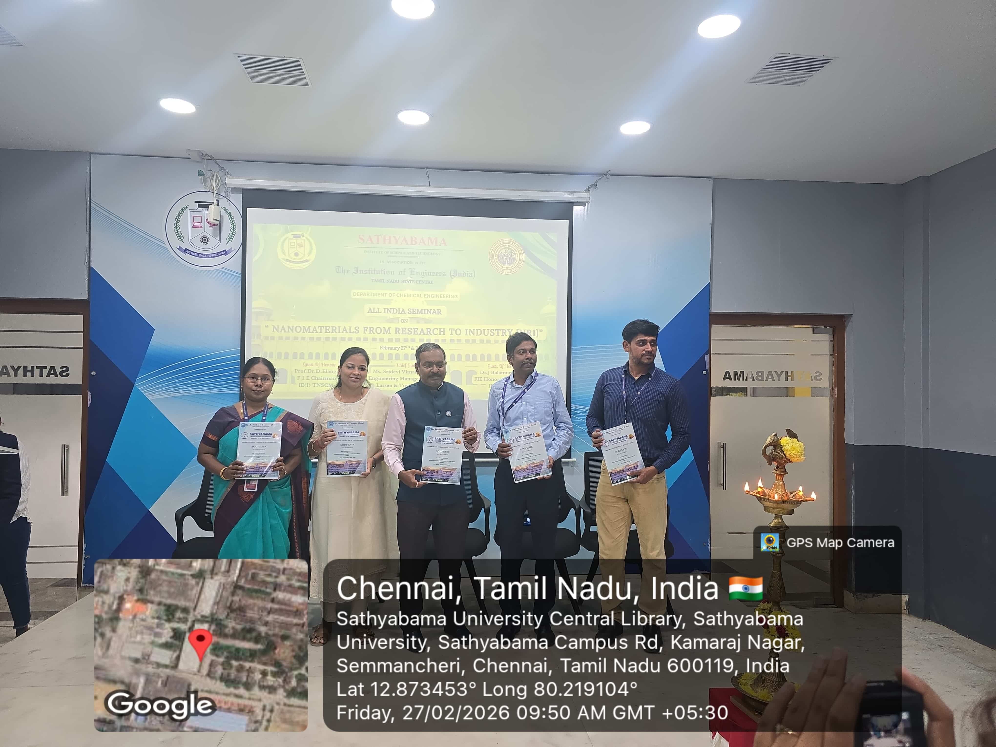 All India Seminar on “Nanomaterial from Research to Industry” — Photo 9